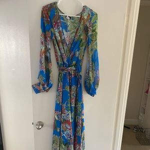 Floral long dress by Va Va Voom